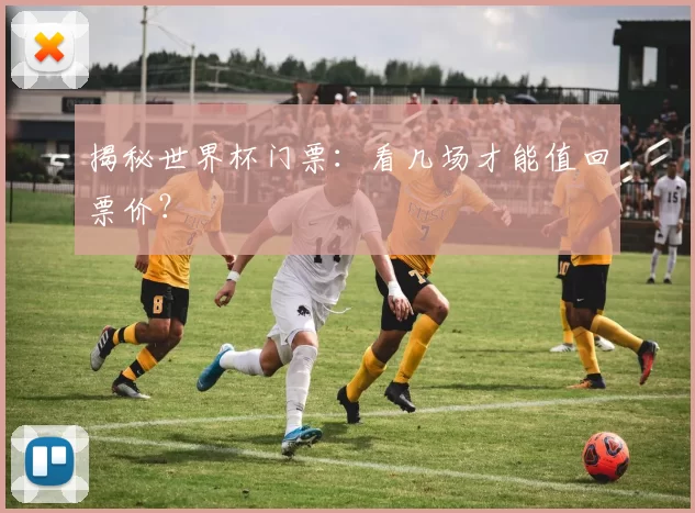 揭秘世界杯门票：看几场才能值回票价？