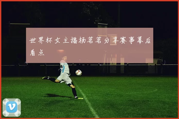 世界杯女主播杨茗茗分享赛事幕后看点