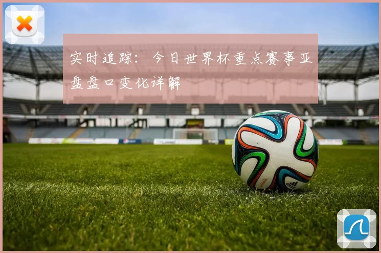 实时追踪：今日世界杯重点赛事亚盘盘口变化详解