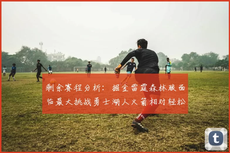 剩余赛程分析：掘金雷霆森林狼面临最大挑战勇士湖人火箭相对轻松